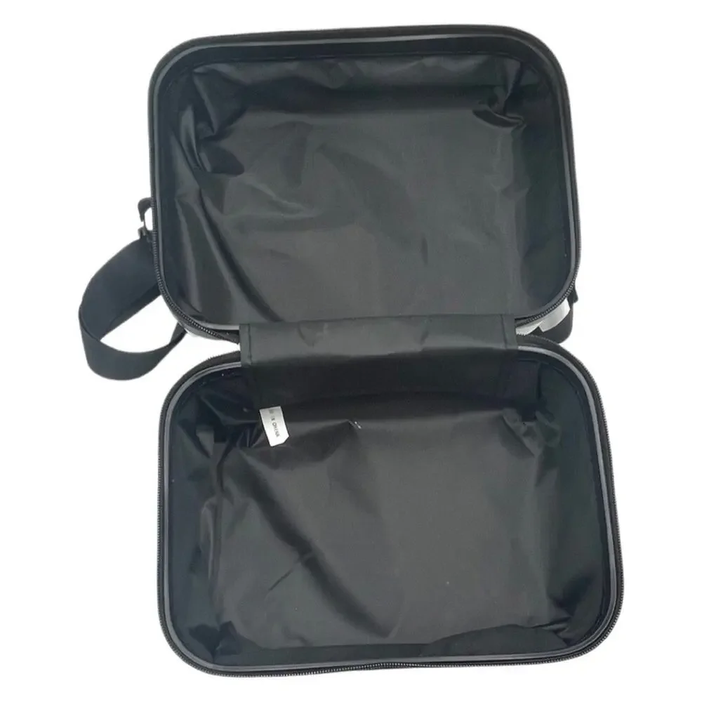 NEW - The Journeyman Collection women makeup travel small hardshell suitcase
